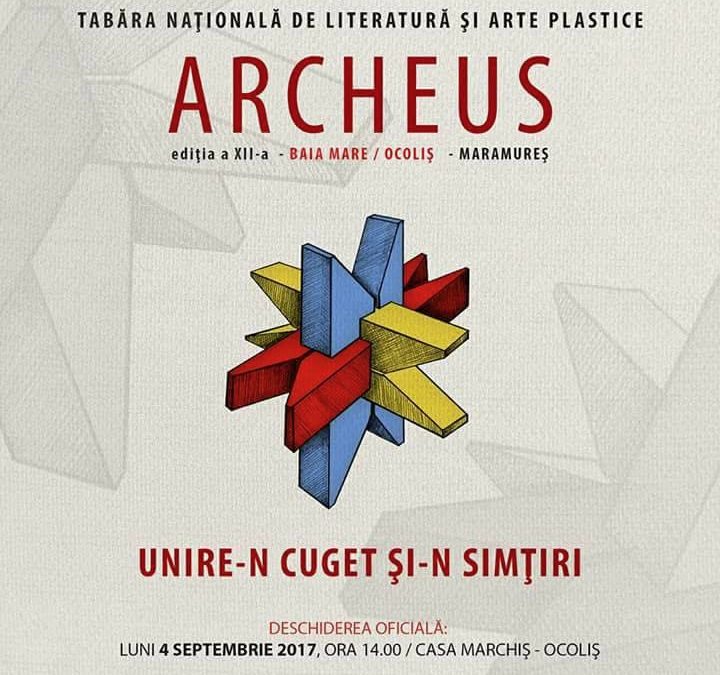 Premiile Taberei Naționale de Literatură și Arte Plastice ARCHEUS 2017